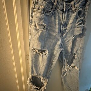 American Eagle Outfitters Light Blue Denim Jeans